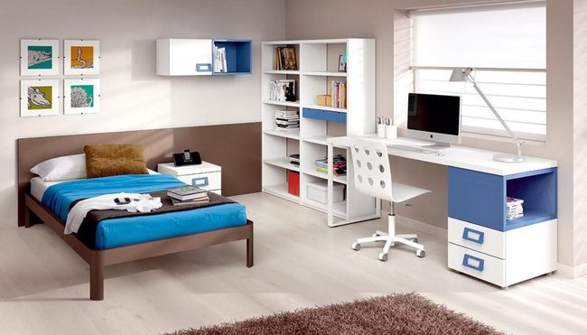 Electric Blue Bedroom Sanctuary