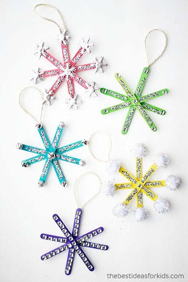 Sparkling Snowflake Keepsakes
