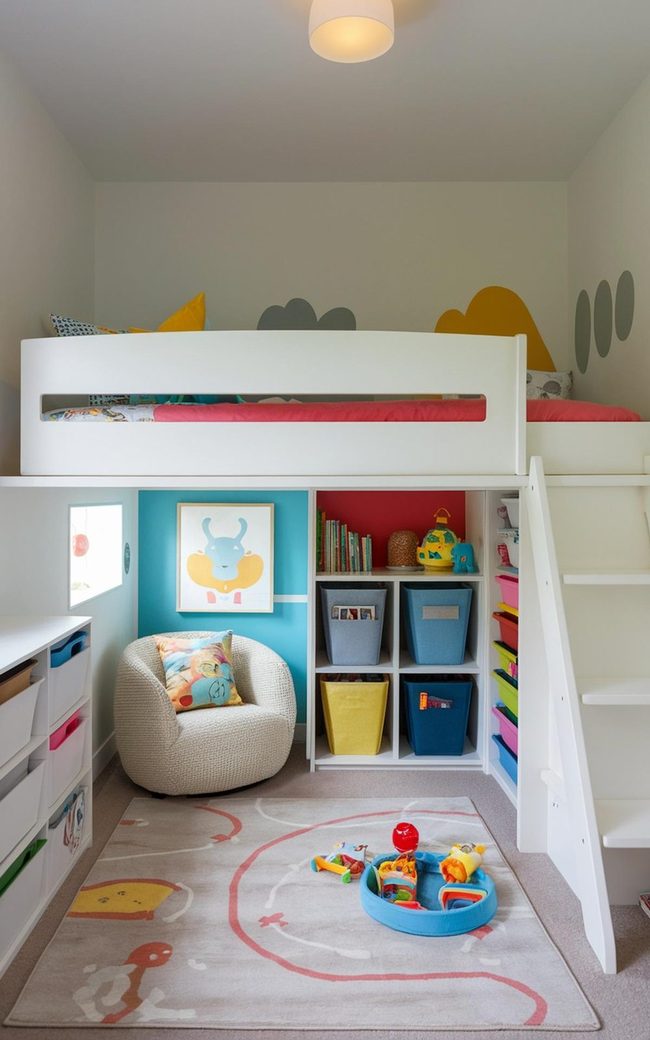 Fabric Tent Reading Nook