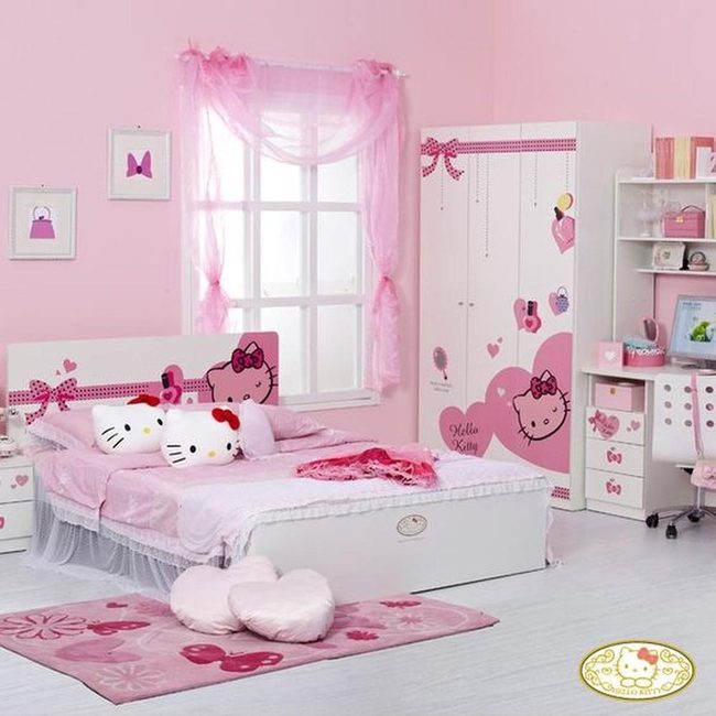 Pink Hello Kitty Bedroom Dreams
