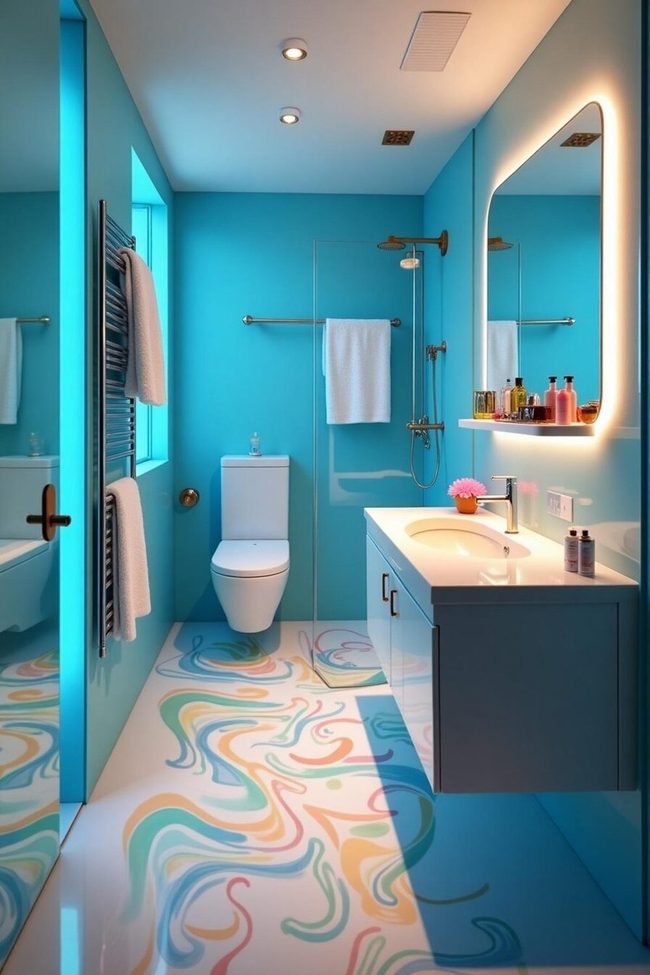 Sound-Activated Kids Bathroom Experience