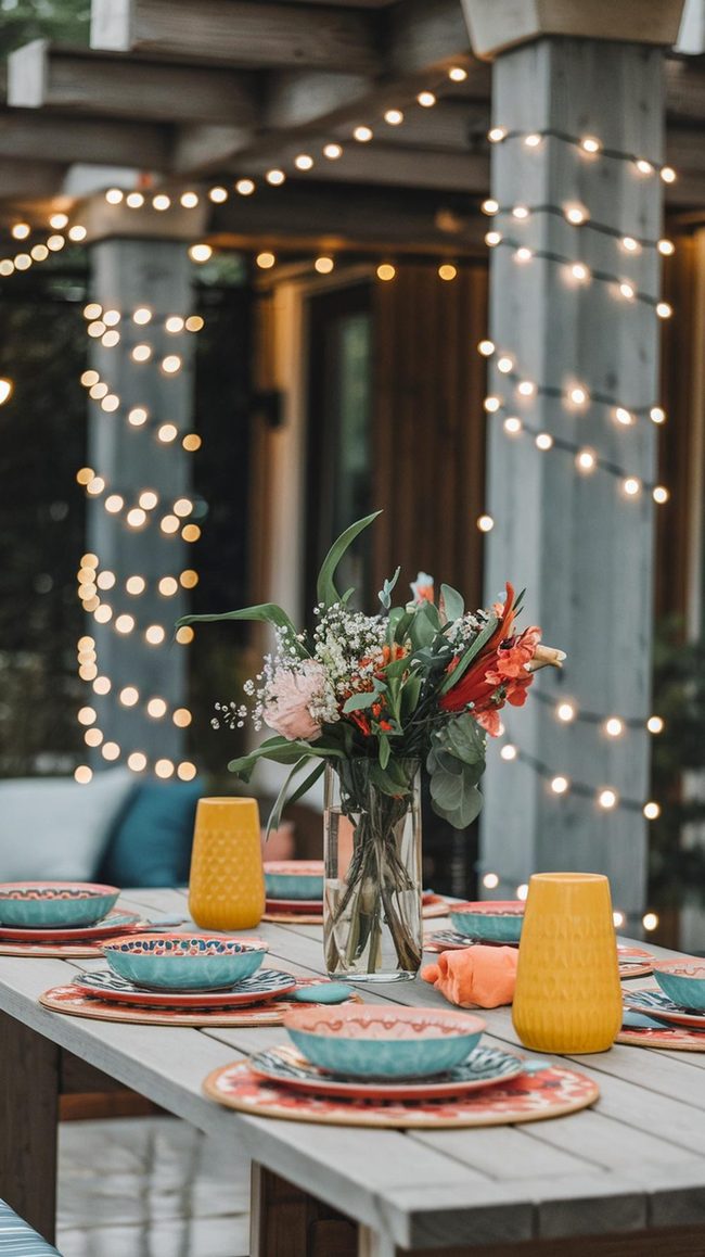 Seasonal Patio Color Rotations