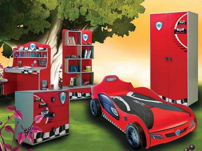 Red Race Car Champion