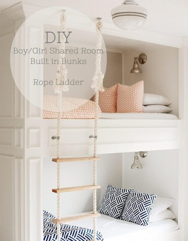 Rope Ladder Bunk Beds