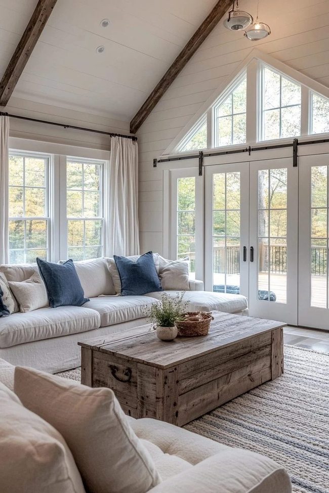 Reclaimed Wood Meets Natural Light