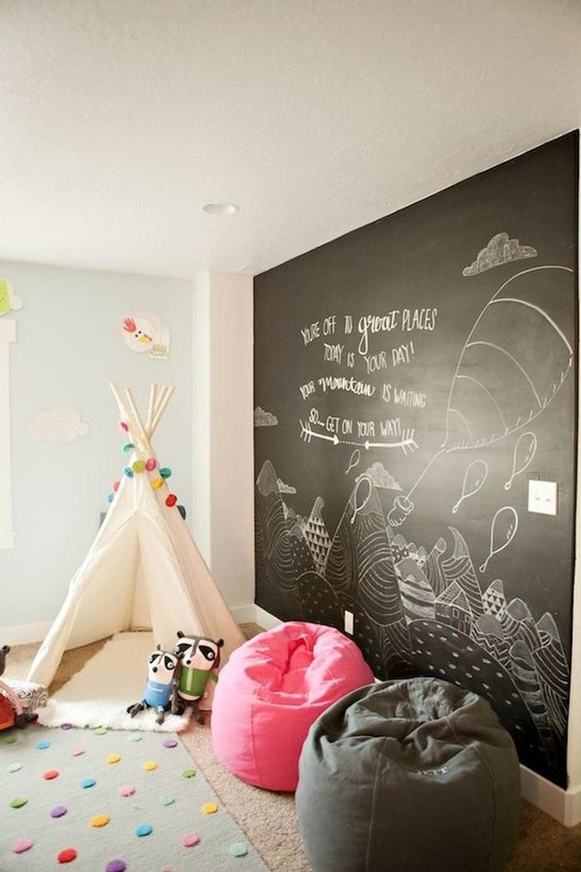 Chalkboard Walls Spark Imagination