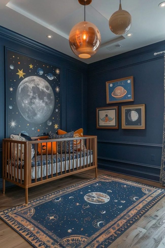 Neon Stars Dark Walls