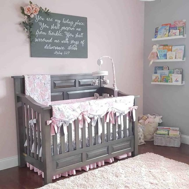 Pink and Grey Nursery Essentials