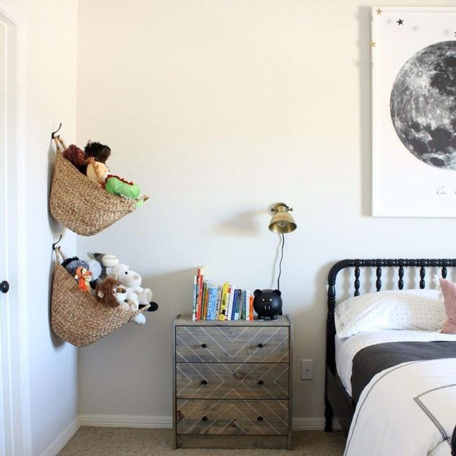Natural Jute Storage For Stuffed Animals