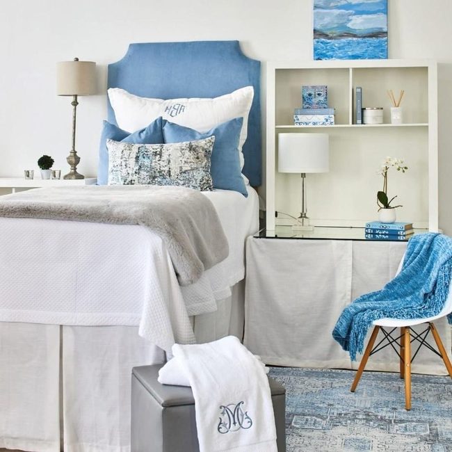 Soft Blue Coastal Bedroom