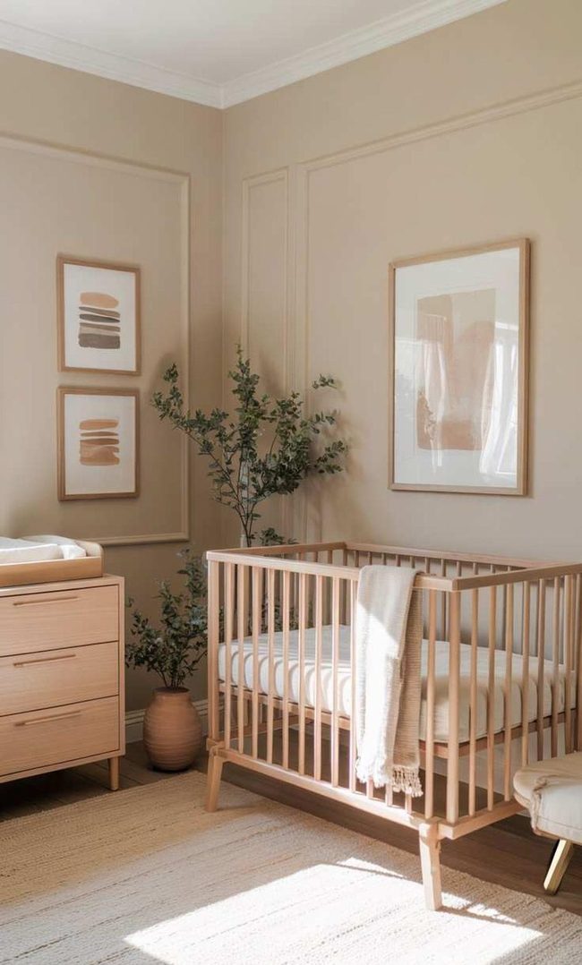 Beige Walls White Trim Foundation