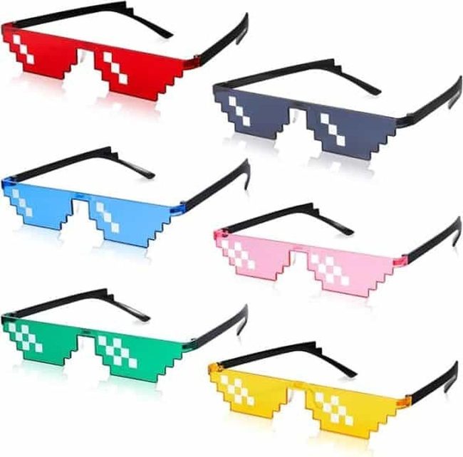 Blocky Green Minecraft Eyewear