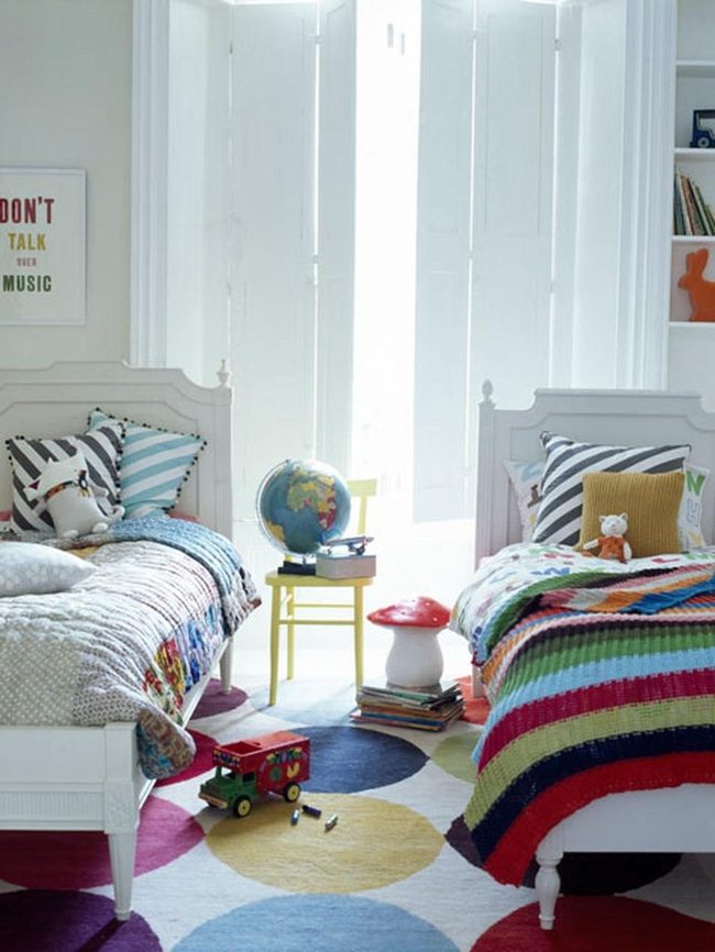 Sunny Striped Kids' Retreat