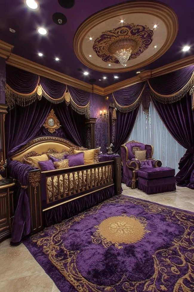 Deep Purple Luxury Cascade