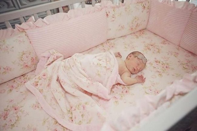 Pale Pink Floral Nursery