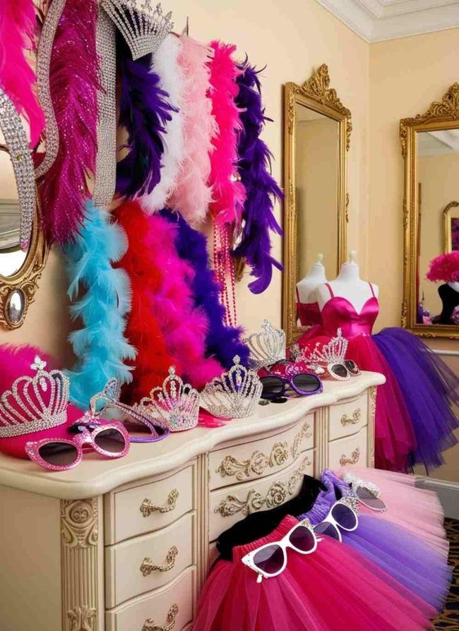 Pink Accessory Transformation Station