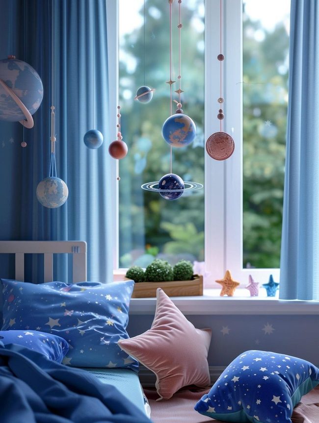 Creative Rocket Ship Bed With Slides