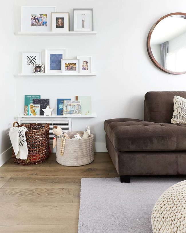 Wicker Baskets Budget Playroom Storage