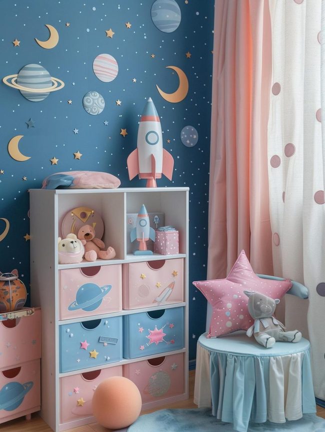 Rocket Ship Bed For Toddlers