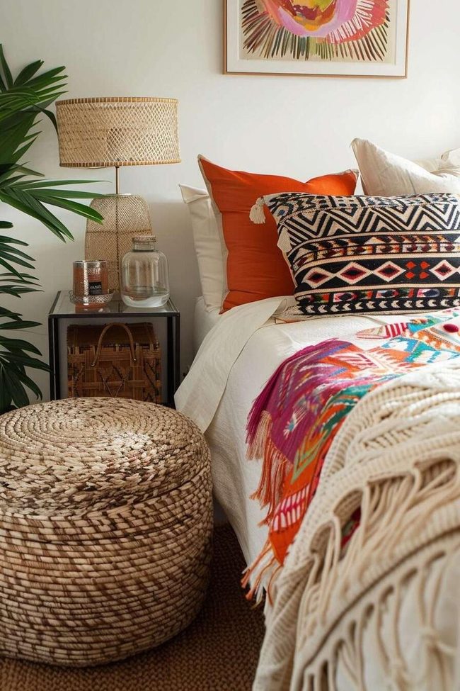 Jute Pouf Double Duty Furniture