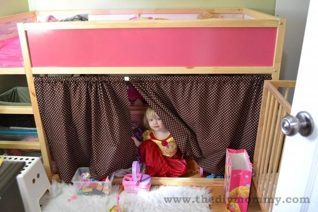 Pink Panel Loft Hideaway