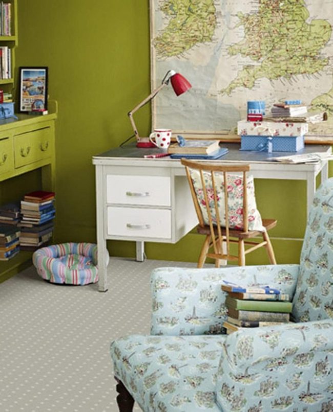 Lime Green Literary Retreat