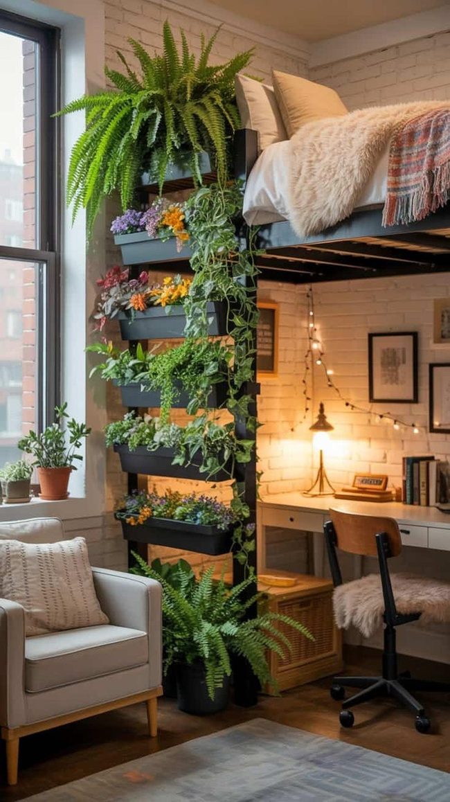Vertical Green Wall for Dorms