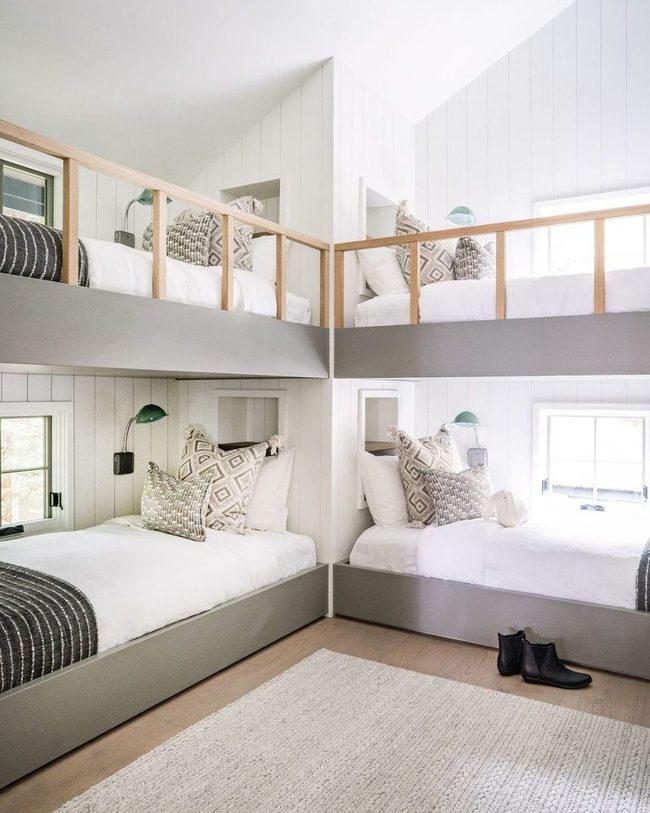 Stacked Beds Neutral Simplicity