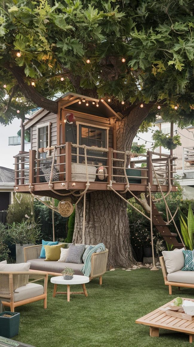 Elevated Tree Hideaway for Everyone