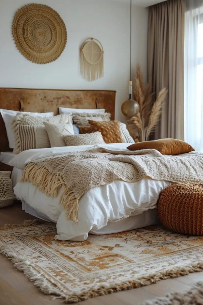 Natural Fiber Bedroom Layers