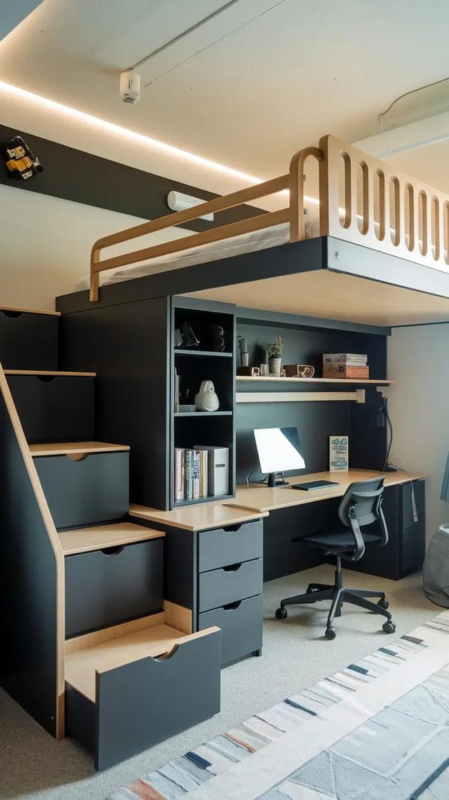 Elevated Bed, Highest Storage