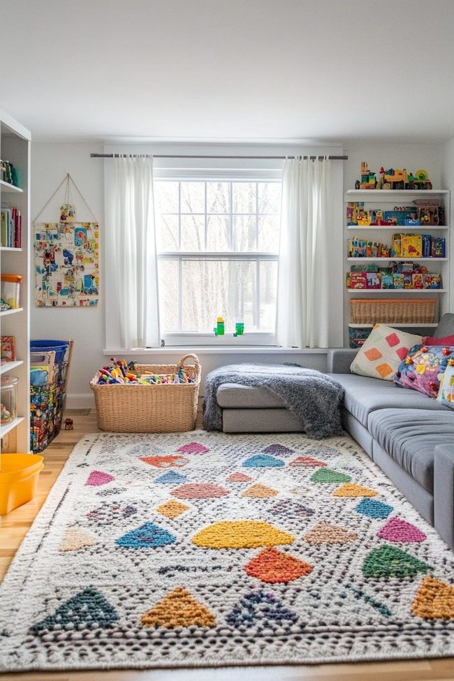 Colorful Rugs Define Dual Spaces