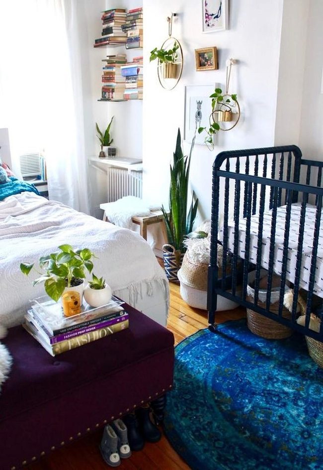 Green Plants Meet Warm Wood