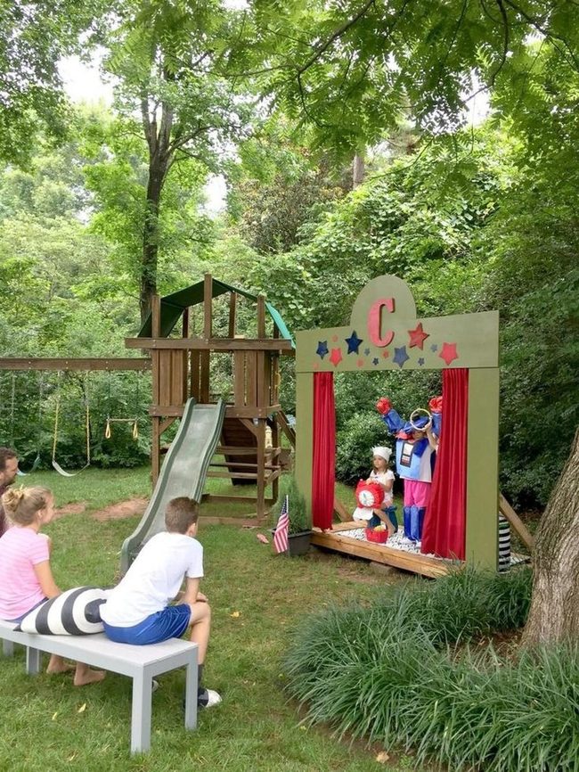 Red Stage Backyard Theater