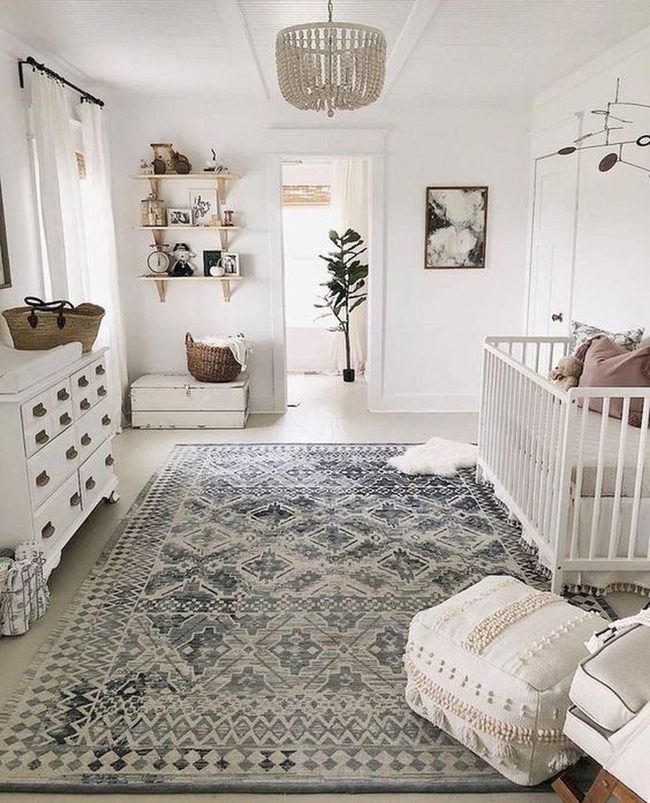 Woven Chandeliers Soft Nursery