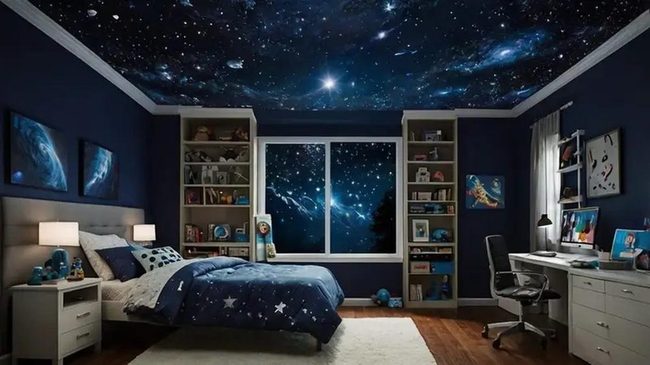 Glow-In-The-Dark Cosmic Ceiling