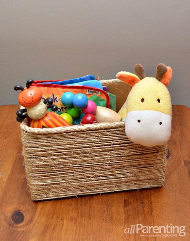 Woven Baskets Stuffed Plush Toys