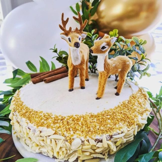 Neutral Woodland Desserts And Treats