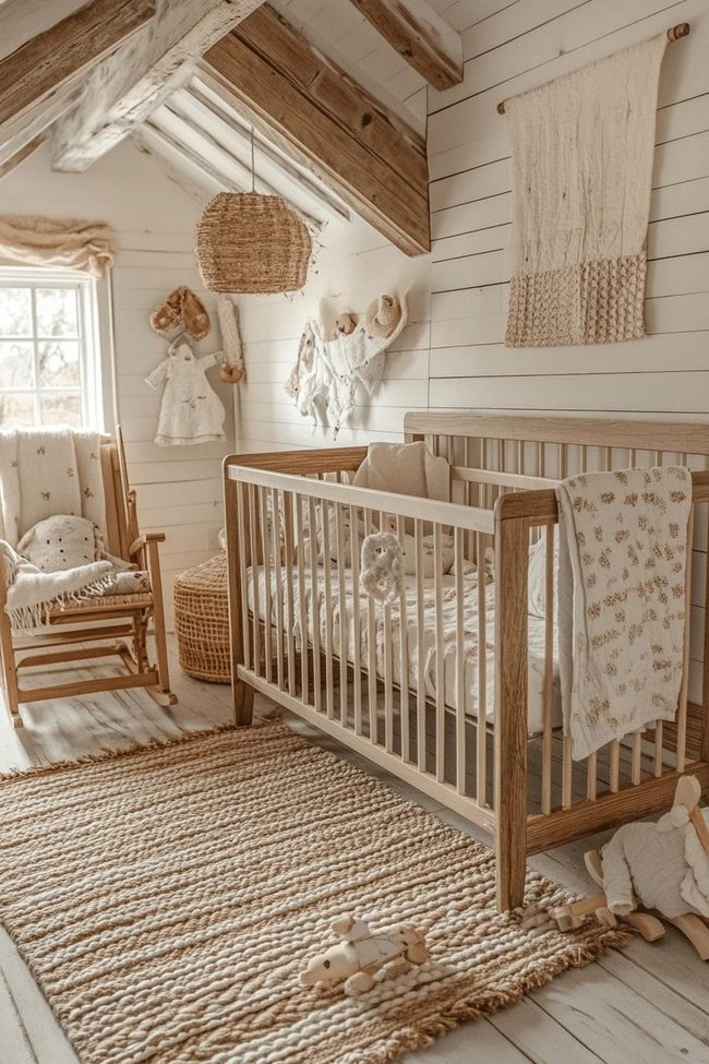 Reclaimed Organic Timber Farmhouse Nursery