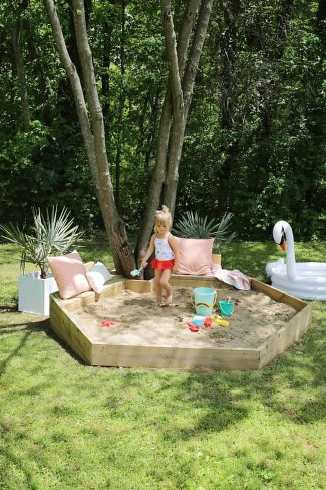 Sandy Creativity With Wooden Frames