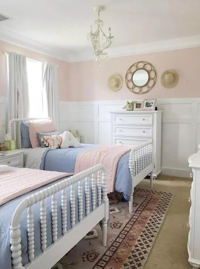 White Wooden Bedroom Elegance