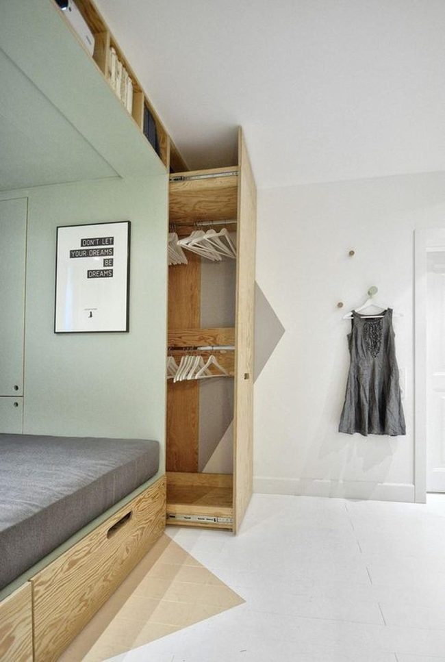 Light Wood Storage Simplicity