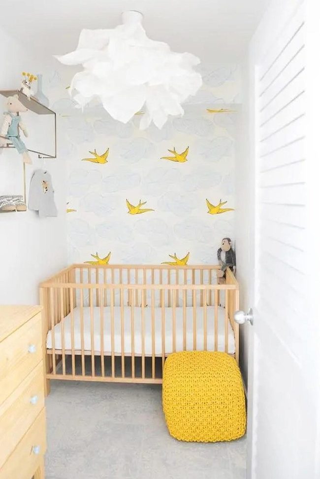 Yellow Birds, Blue Clouds