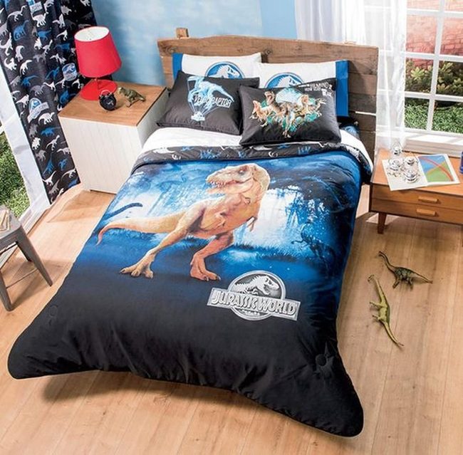 Jurassic Blue Bedroom Kingdom