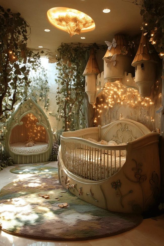 Lavender Canopy Nursery Fantasy