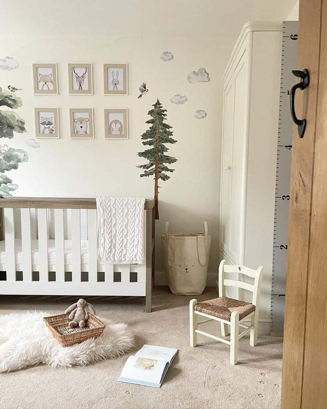 Forest Friends Nursery Wall