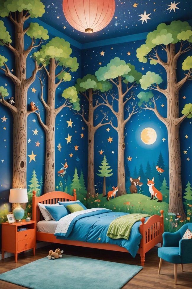 Enchanted Forest Wall Art for Kids