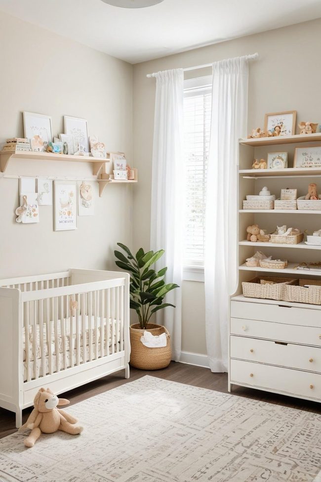 Space-Saving Nursery Convertible Crib