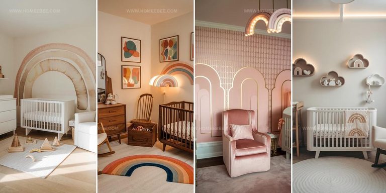 9969723 Rainbow Nursery Interior Ideas