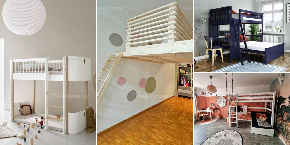6127846 Compact Small Room Loft Bed Styles